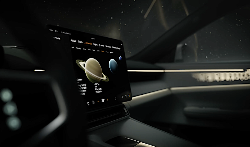 Iluminacion-interior Polestar 4 diseño futurista y prestaciones premium
